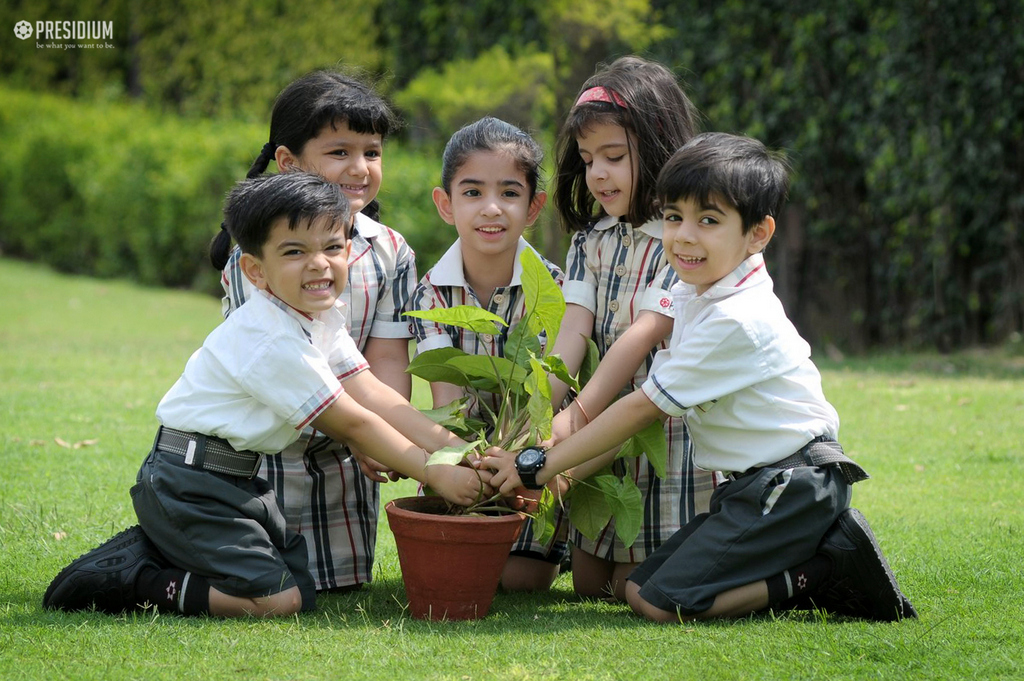 Presidium Rajnagar, PRESIDIANS ENCOURAGE ALL TO LOVE & SAVE MOTHER EARTH ON EARTH DAY